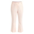 thumbnail image 2 of Scoop Women's Ultimate Cropped High Waisted Flare Trouser Suit Pants, 26’’ Inseam, Sizes 0-18, 2 of 4