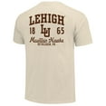 thumbnail image 3 of Men's Cream Lehigh Mountain Hawks Comfort Colors Mascot Overlay T-Shirt, 3 of 3