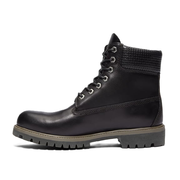 Men's Timberland Premium 6 In Lace Black F Grain W DK B (TB0A2P6W A3L) - 9