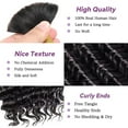 thumbnail image 3 of Human Braiding Hair For Boho Braids 200g 18 Inch Curly Braiding Hair for Braiding Knotless Deep Wave Human Hair Bundles (#E), 3 of 5