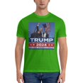 thumbnail image 4 of Yiaed Trump 2024 Print Mens T-Shirt,Lightweight Cotton Tee, Crewneck T-Shirt For Men Basic Tee Shirt-Small, 4 of 5