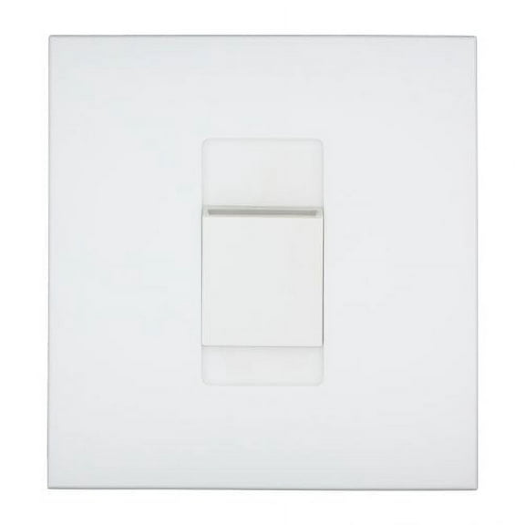 Leviton MNX15-1LW 1500VA, 120 Volt, Single-Pole & 3-Way, Monet Preset Digital Electronic Mark 10 Powerline Fluorescent Slide Dimmer, Wide Fin, White