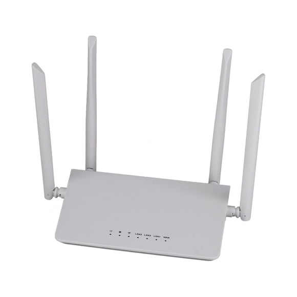 Enrutador De Pared, Enrutador WiFi Inalámbrico 4 Antenas Cifrado Seguro 300M De Alta Velocidad Para El Hogar