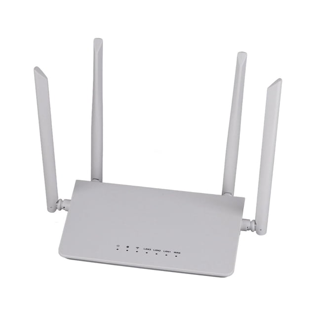 Enrutador De Pared, Enrutador WiFi Inalámbrico 4 Antenas Cifrado Seguro 300M De Alta Velocidad Para El Hogar