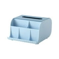 thumbnail image 4 of FNNMNNR Living Room Bedroom Roll Tissue Box Divided Space Saving Holder for Office Table Bedroom Living Room, 4 of 4