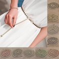 thumbnail image 1 of Women Fashion Imitation Pearl Waist Chain Female Olivet Thin Belts Ladies Dress Accessories, 1 of 5