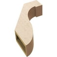 thumbnail image 6 of Ekena Millwork 5"W x 16"D x 22"H Del Monte Rough Cedar Woodgrain TimberThane Knee Brace, Primed, 6 of 6