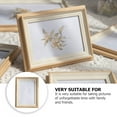thumbnail image 3 of LEEYNEER 1pc Simple Picture Frame Resin Photo Frame Creative Photo Holder (Beige), 3 of 6
