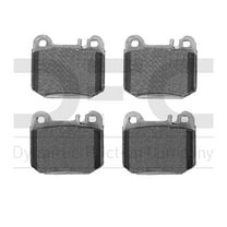 Dynamic Friction Company 5000 Advanced Brake Pads - Low Metallic 1551-0874-00-Rear Set For 2000-2001 Mercedes-Benz ML430, 2000-2003 Mercedes-Benz ML55 AMG, 2002-2005 Mercedes-Benz ML500