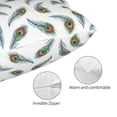 thumbnail image 3 of Fotbe Colorful Grass Funda de Almohada Decorativa Estilo Occidental, Lujo en Algodón, Fundas para Almohadas King, Cojín Estampado para Decoración del Hogar-16"x24", 3 of 6