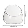 thumbnail image 4 of WINOMO Terrarium Bowl Vase Transparent Glass 1Pcs for Indoor Outdoor Use, 4 of 9