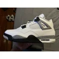 thumbnail image 5 of Ni - ke Ni - ke Air Jordan 4 Retro White Cement 2025 FV5029-100 Size 10.5, 5 of 5