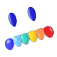 thumbnail image 1 of 2 Colgantes De Dientes De Colmillo E Inferior Para Hombres, Mujeres, Boca Ip, Joyería Colorida, Dientes De Esmalte Platino plateado Zulema Teeth Grills Caps, 1 of 8