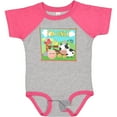 thumbnail image 3 of Inktastic I'm One Farm Animals Wearing Birthday Party Hats Boys or Girls Baby Bodysuit, 3 of 5