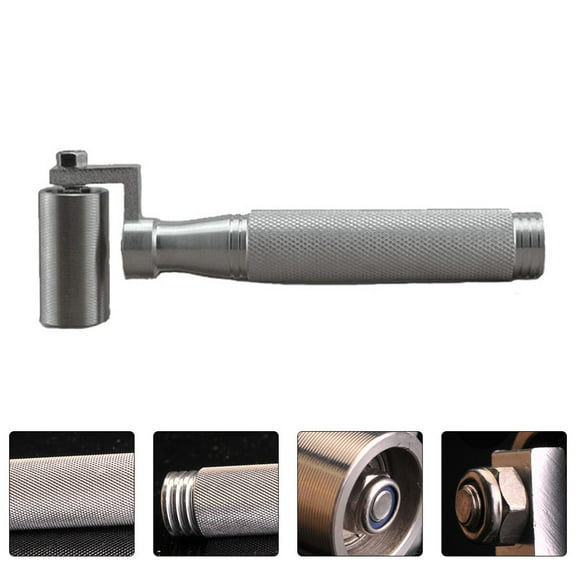 BESTOYARD Wallpaper Seam Repair Hand Press Roller Stainless Steel 1Pcs for Construction