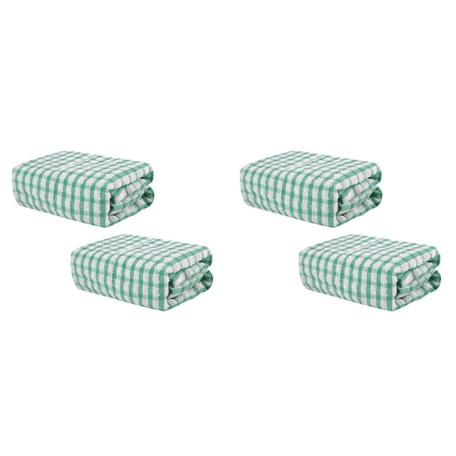 (2-Pack) Rinsvye 2Pack Cleaning Cloth Dish Wash Rag Cloths Dish Towels Super Washing Rags Soft and Absorbent Kitchen Mesh Dish Dishcloths Fast Drying Microfiber Washcloth Kitchen Towels Cotton Dish