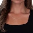 thumbnail image 3 of 925 Sterling Silver, Flat Mariner Chain 1.7mm Necklace for Men Women - Hypoallergenic and Tarnish Resistant - By Oliver & Navy, 3 of 5