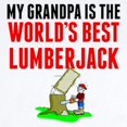 thumbnail image 2 of CafePress - My Grandpa Is The Worlds Best Lumberjack Body Suit - Baby Light Bodysuit, Size Newborn - 24 Months, 2 of 4