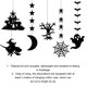 thumbnail image 2 of Adorno de Halloween Ygjytge 6 Piezas fantasma murciélago araña Impermeable, 2 of 9