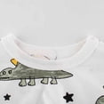thumbnail image 4 of ZCFZJW 2-7T Baby Boys Cute Cotton Cartoon T-shirt Toddler Little Boys Basic Tee Tops Summer Short Sleeve Round Neck Tshirt Top White 2-3 Years, 4 of 9