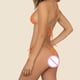 thumbnail image 4 of Conjunto de Bikini de punto para mujer, traje de baño de dos piezas con realce, cintura alta, color negro, 2024, 4 of 5