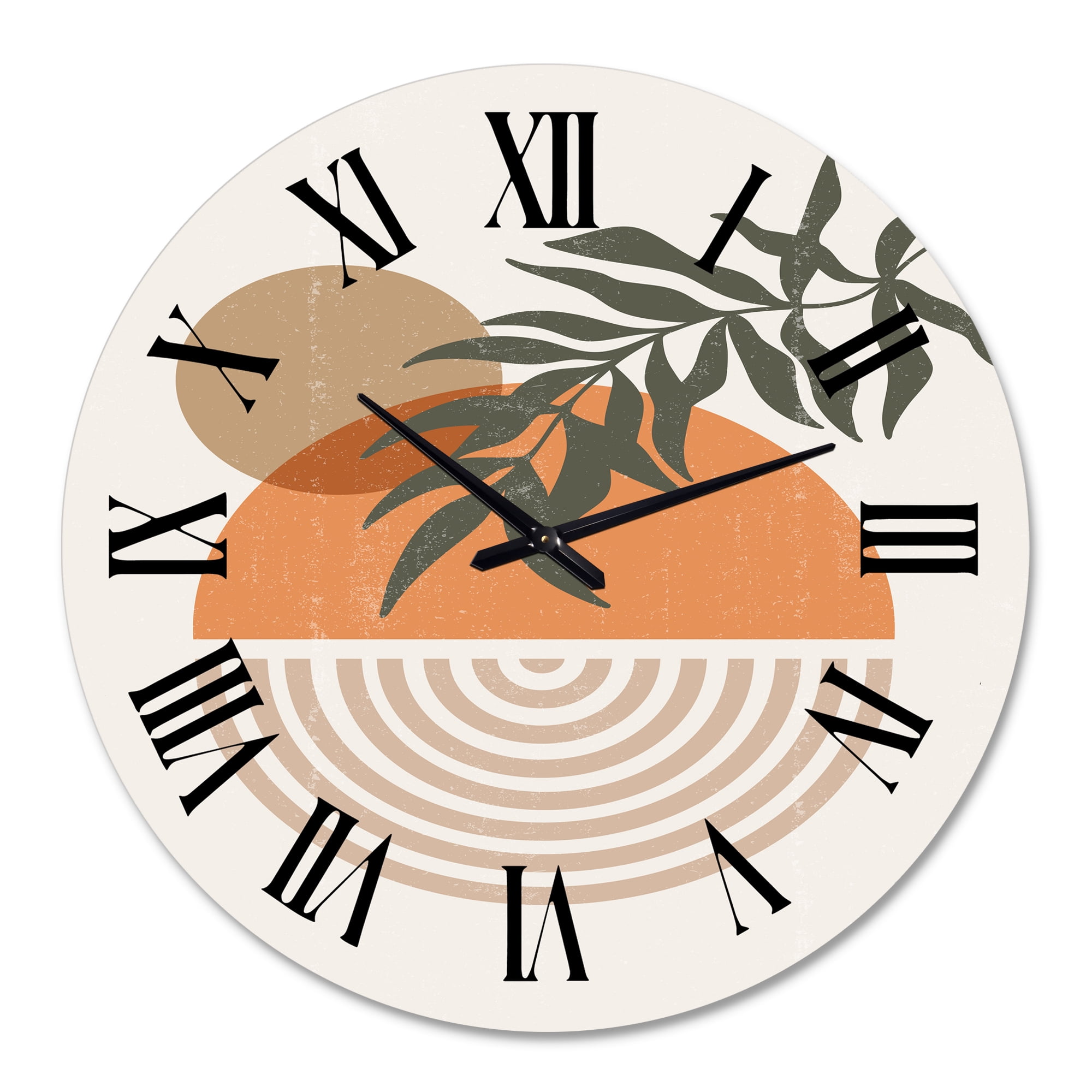 Designart 1 in Quartz Modern/Contemporary Wall Clock