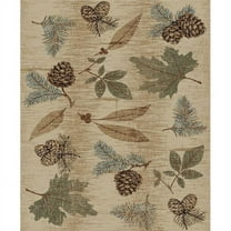 7 ft. 10 in. x 9 ft. 10 in. Hearthside Autumn Area Rug, Multi Color