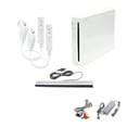 thumbnail image 2 of Nintendo Wii Console Wii Game System White with Just Dance 2 & 3, Two RetroFam Remotes & Nunchucks (Refurbished), 2 of 8