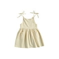 thumbnail image 2 of goowrom Robe d'Été Sans Manches Couleur Unie avec Poche, 2 of 7