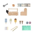 thumbnail image 4 of Juego de rol de tienda de juguetes de helado de madera, juego de comida y juguetes de cocina para niños de 3 años Estilo A, 4 of 10