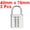 Silver Tone, variant on Uxcell 10-Digit Combination Padlock Push Button Locker Locks Zinc Alloy Steel Red 2Pcs