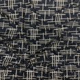thumbnail image 3 of Black Asymmetric Gold Metallic Plaid Jersey, 3 of 3