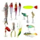 thumbnail image 5 of Señuelos de pesca,Calendario de Adviento de Pesca Set de Señuelos de Pesca Compacto,Anzuelo de pesca realista,accesorio navideño,Juego de señuelos de pesca de 12 días,herramienta de, 5 of 9