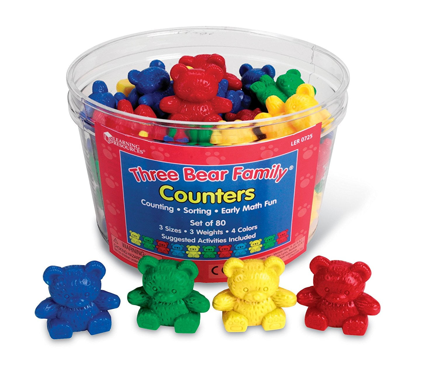 small plastic bear toy