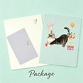 thumbnail image 5 of Rechale Funny Cat Pop Up Birthday Card, 3D Cat Farting Confetti Birthday Cards for Adults and Kids, Handmade Gifts for Mom, Dad, Friend and Every Cat Lover, 1 Notepaper, 1 Envelope, 5 of 8