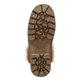 thumbnail image 4 of STYLE & COMPANY Womens Brown Quilted Fur Trim Cushioned Nickyy Round Toe Leather Snow Boots 6 M, 4 of 4