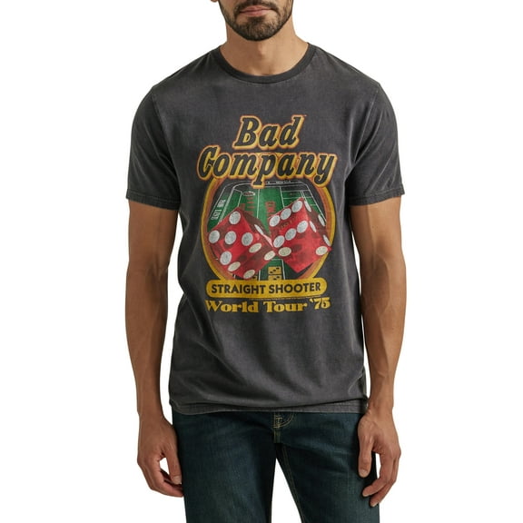 Wrangler Men's Bad Company Graphic Band Tee, Sizes S-3XL