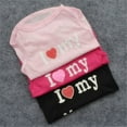 thumbnail image 5 of Pet T Shirt Spring Fall Dog Puppy Small Pet Cat Apparel Clothes Vest Tops Clothing Printed Love Mommy Dad, 5 of 10