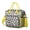 Yellow-3, variant on Dynamic Spots Design Thermal Lunch Bag - Leakproof Cooler Tote with Multi-Pocket & Shoulder Strap