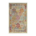 thumbnail image 3 of Unique Loom Baracoa Collection Area Rug - Marta (3' x 5' Rectangle Multi/Burgundy), 3 of 7