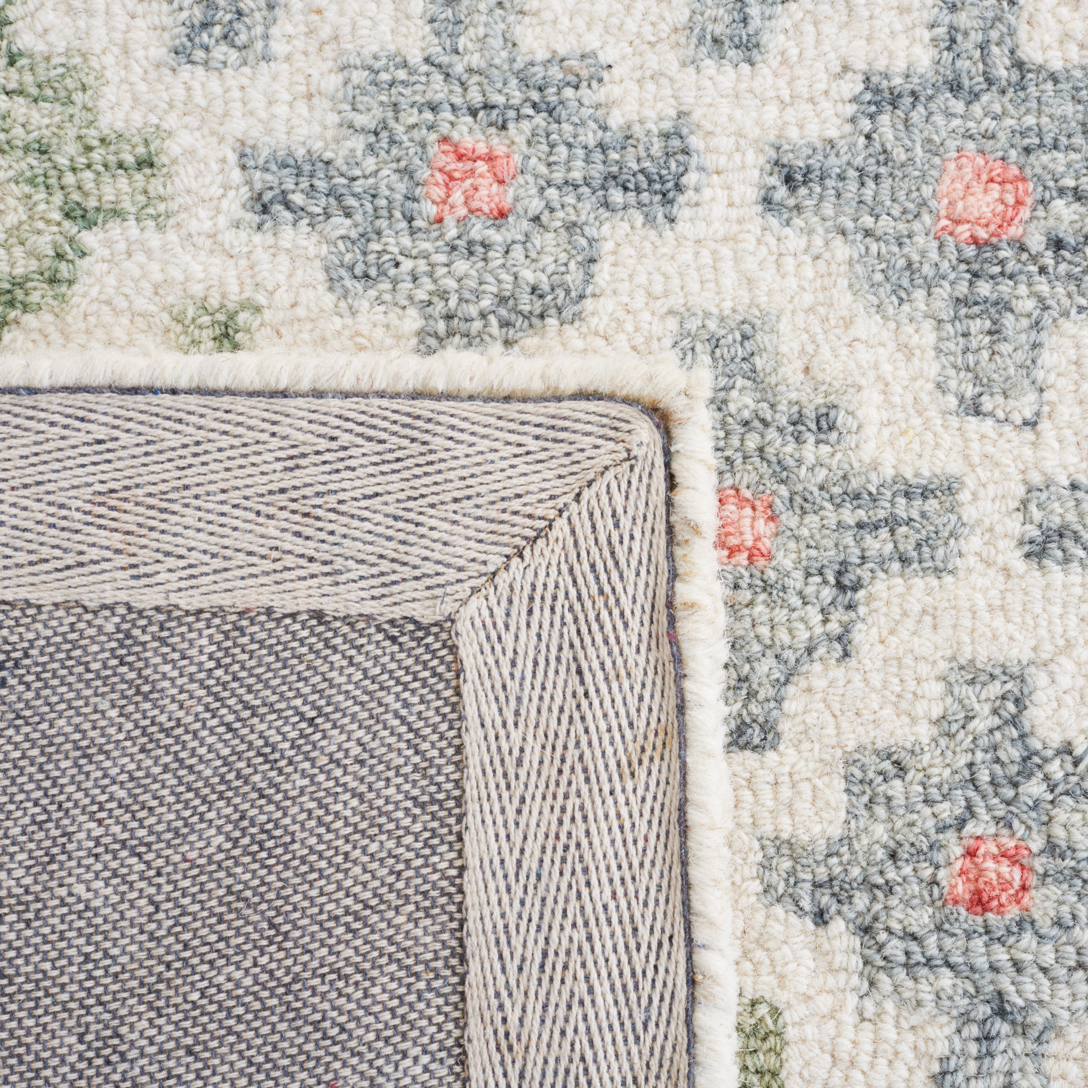 SAFAVIEH Metro Joselyn Floral Area Rug, Ivory/Blue, 3' x 5'