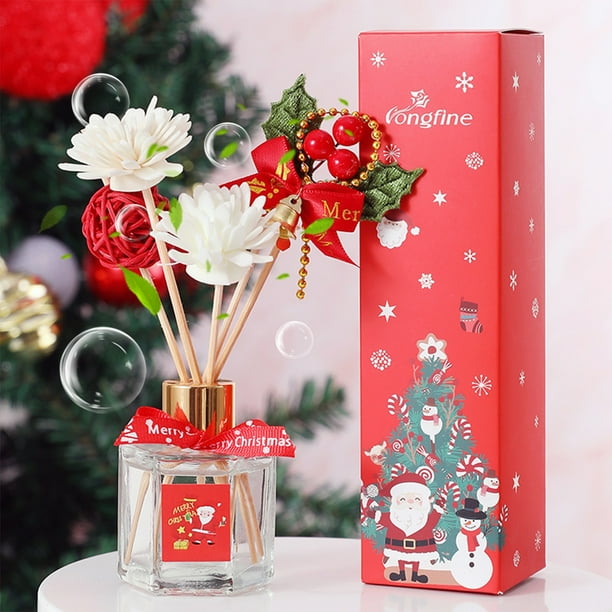 Matoen12 Christmas Aromatherapy Diffuser Set Christmas Scented Diffuser Diffusers for Home with Long Lasting 50ml