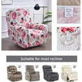 thumbnail image 5 of XUELC Recliner Slipcover 4-Piece Stretch Furniture Protector with Pocket for Reclining Chair, Living Room, 5 of 7