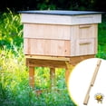 thumbnail image 4 of El Reductor de Entrada de Colmena de Madera de Colmenas de Abejas Se Utiliza para la Apicultura, el Control de la Ventilación Y la Prevención Del Robo de Miel, Así Como los Suministros de Apicultura., 4 of 7