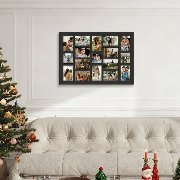 Holaura 17-Pack 4x6 Collage Frame, 26.2x18.4" Wall Mount Picture Frames Collage Wall Decor