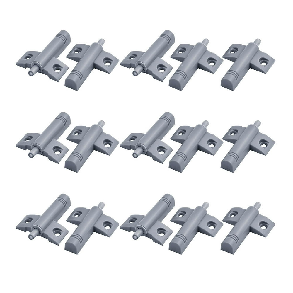 Plastic Kitchen Door Drawer Damper Buffers Cushion Stops Gray