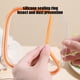 thumbnail image 4 of Especiero de Cuatro Compartimentos | Contenedor Multifuncional para Condimentos con Divisor | Organizador de Plástico Transparente para Especias de Cocina | Asa Fácil de Usar | Almacenamiento de Espe, 4 of 6
