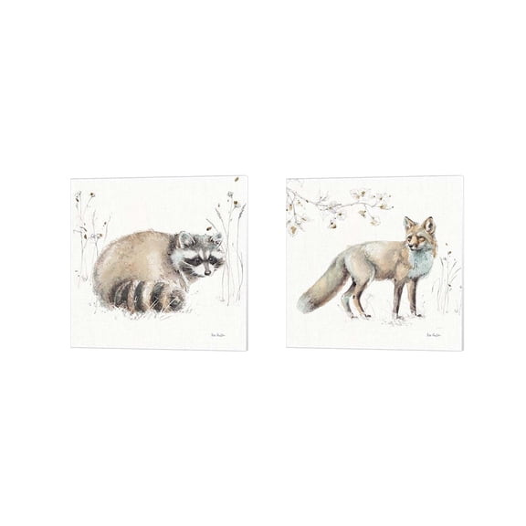 Metaverse Lisa Audit 'A Woodland Walk C' Canvas Art (Set of 2)