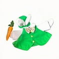 thumbnail image 2 of Coollooc Goose Outfits Porch Goose Outfit, Lawn Porch Goose Clothes Fits 23" Cement Plastic Goose Statue for Mardi Gras Outdoor Garden Yard Patio Statue Decoration(A Style), 2 of 7