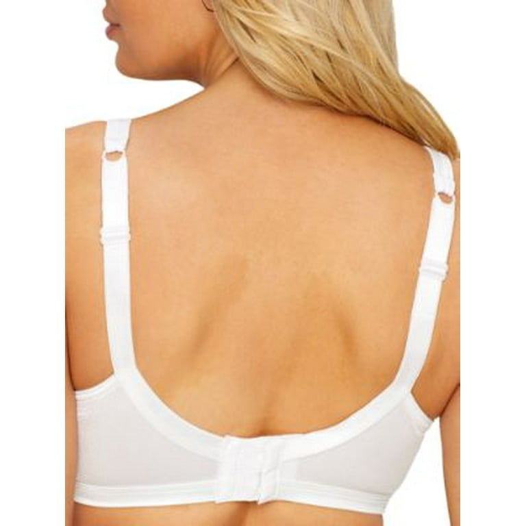 4210 Cross Your Heart Stretch Foam-Lined Wirefree Bra Size 38A, White 